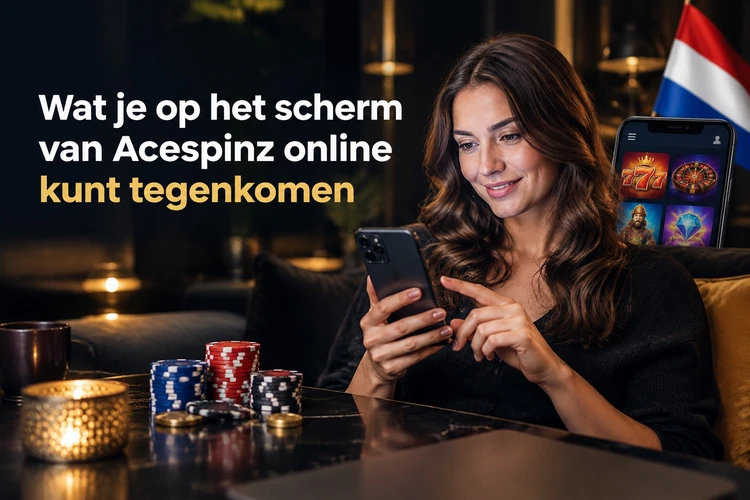 Wat je op het scherm van Acespinz online kunt tegenkomen